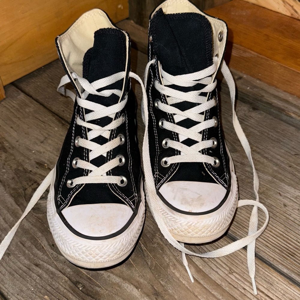 Original black high top converse